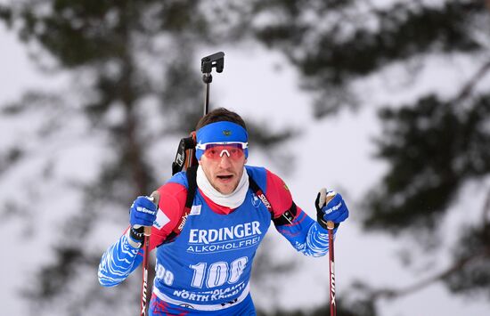 Finland Biathlon World Cup Men Sprint