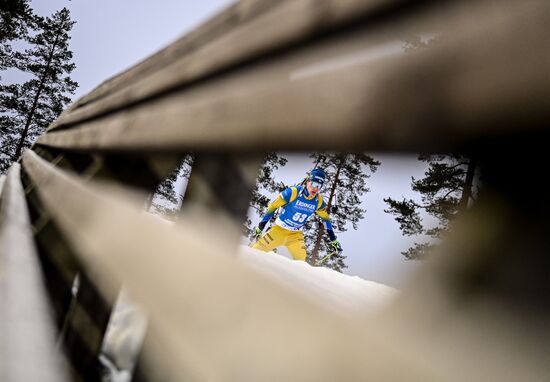 Finland Biathlon World Cup Men Sprint