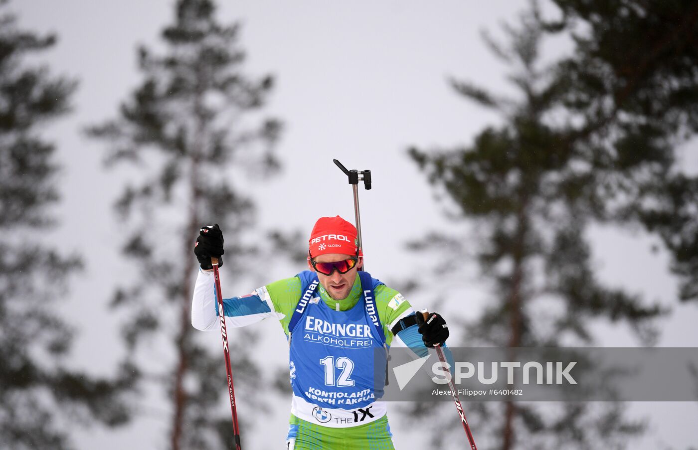 Finland Biathlon World Cup Men Sprint