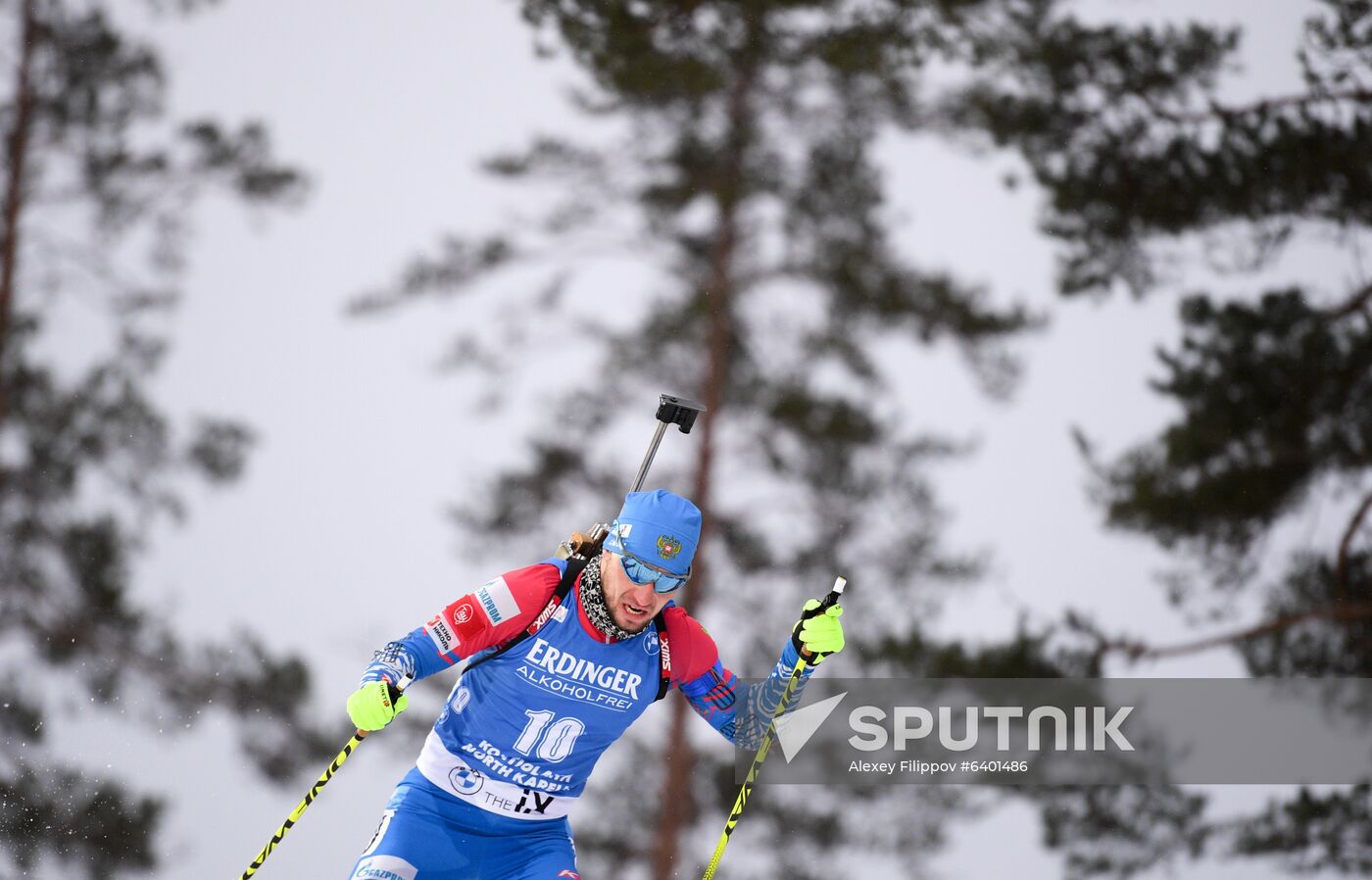 Finland Biathlon World Cup Men Sprint