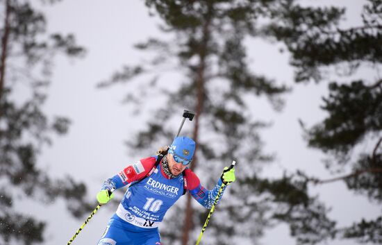 Finland Biathlon World Cup Men Sprint