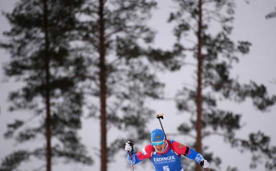 Finland Biathlon World Cup Men Sprint