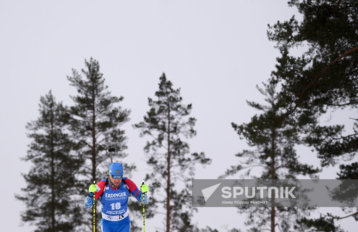 Finland Biathlon World Cup Men Sprint