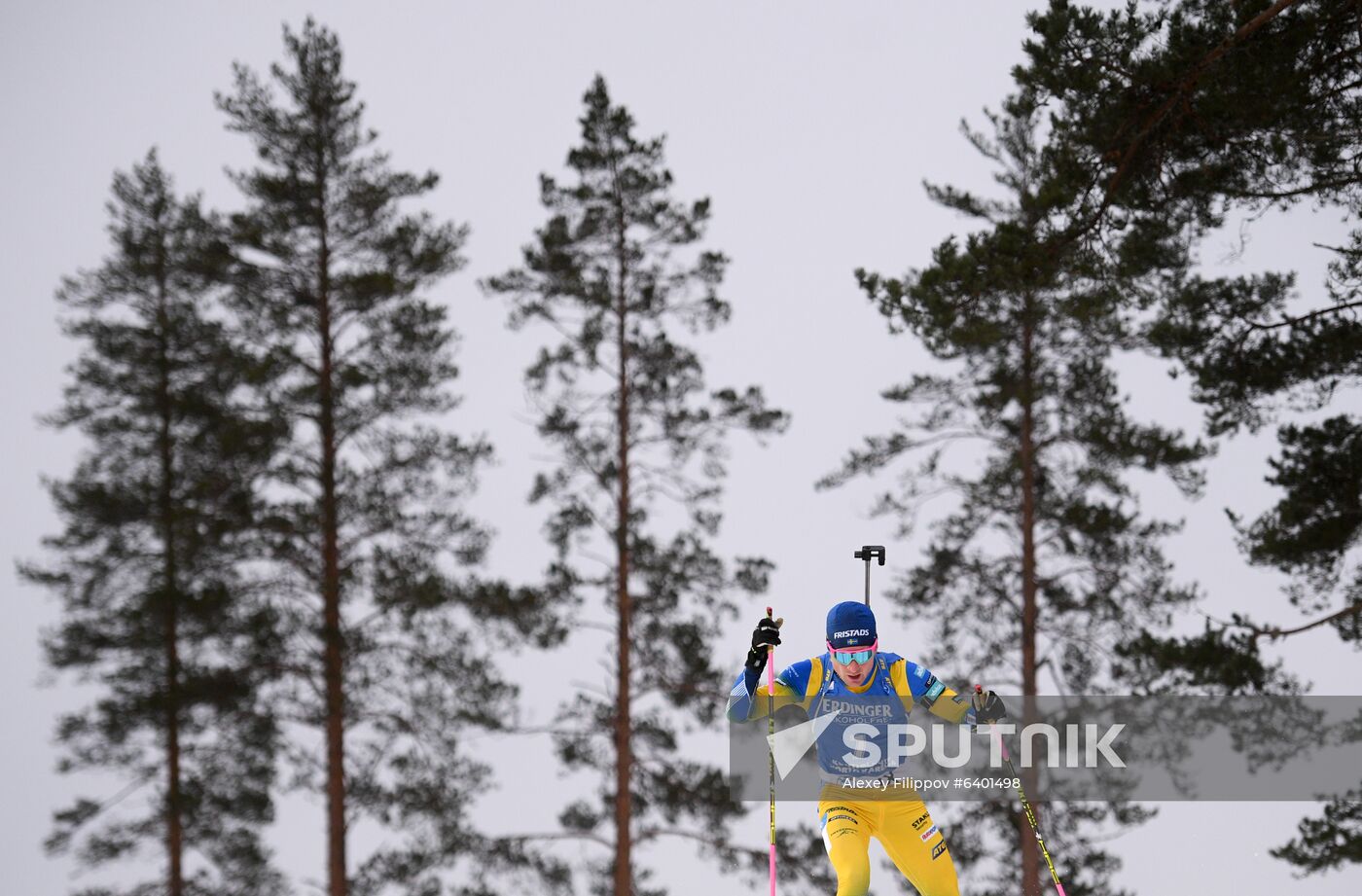 Finland Biathlon World Cup Men Sprint
