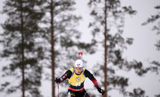 Finland Biathlon World Cup Men Sprint