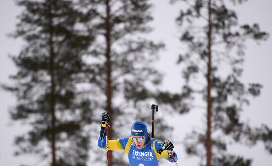 Finland Biathlon World Cup Men Sprint