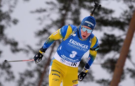 Finland Biathlon World Cup Men Sprint