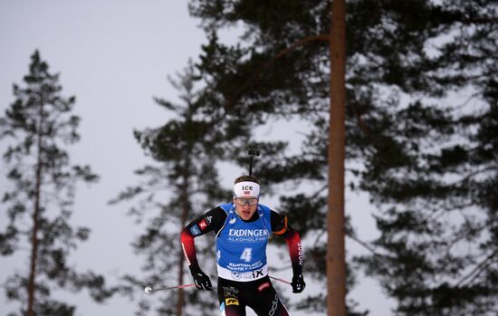 Finland Biathlon World Cup Men Sprint