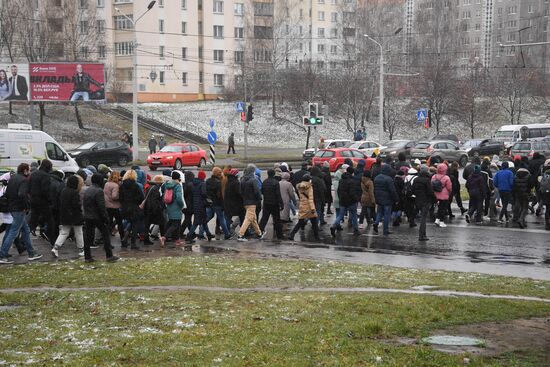 Belarus Presidential Election Protest