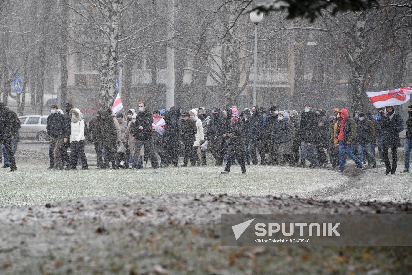 Belarus Presidential Election Protest
