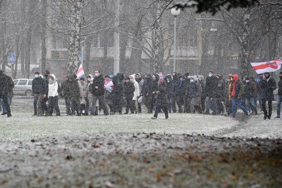 Belarus Presidential Election Protest