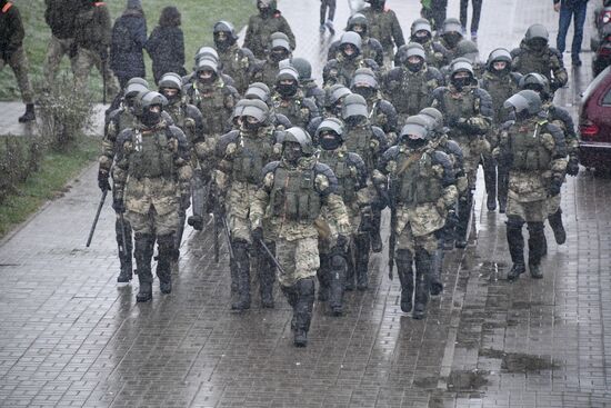 Belarus Presidential Election Protest
