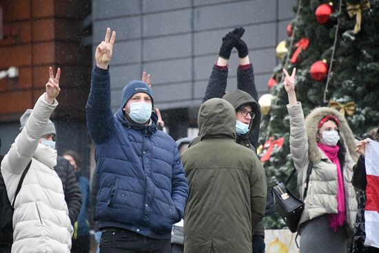 Belarus Presidential Election Protest
