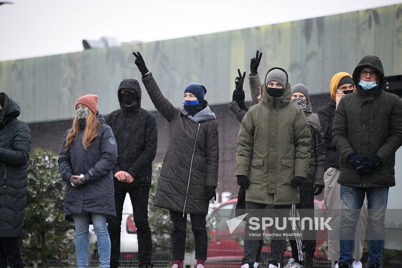 Belarus Presidential Election Protest