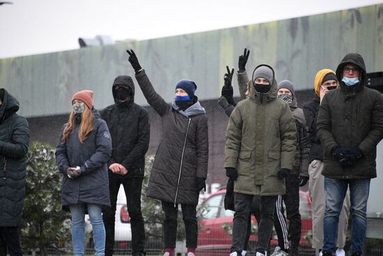 Belarus Presidential Election Protest