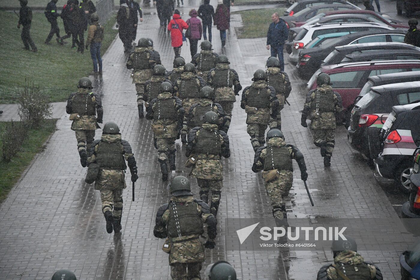 Belarus Presidential Election Protest