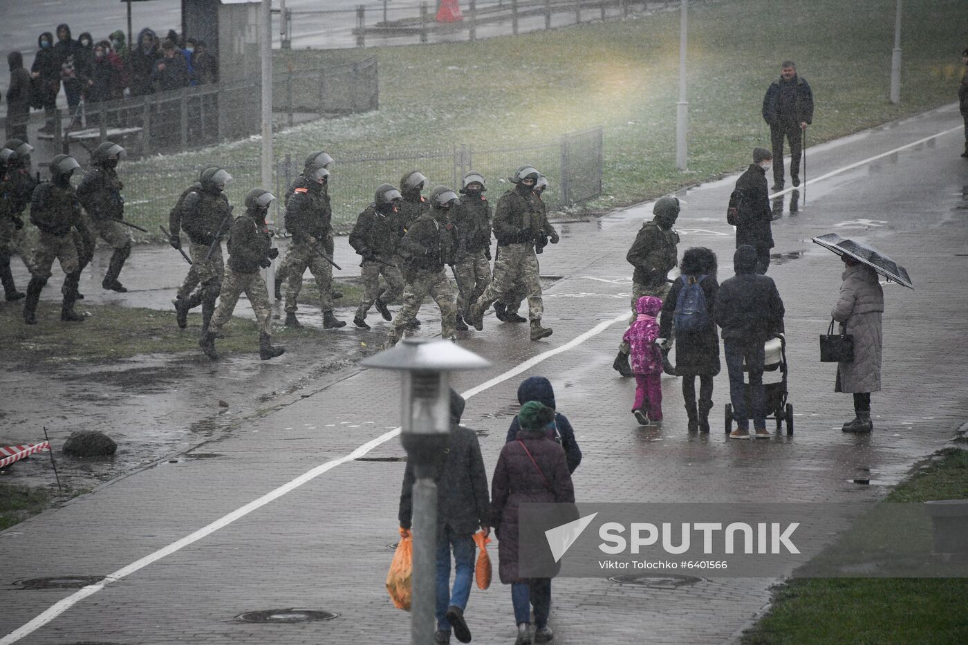 Belarus Presidential Election Protest