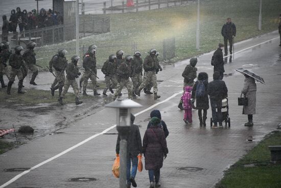 Belarus Presidential Election Protest