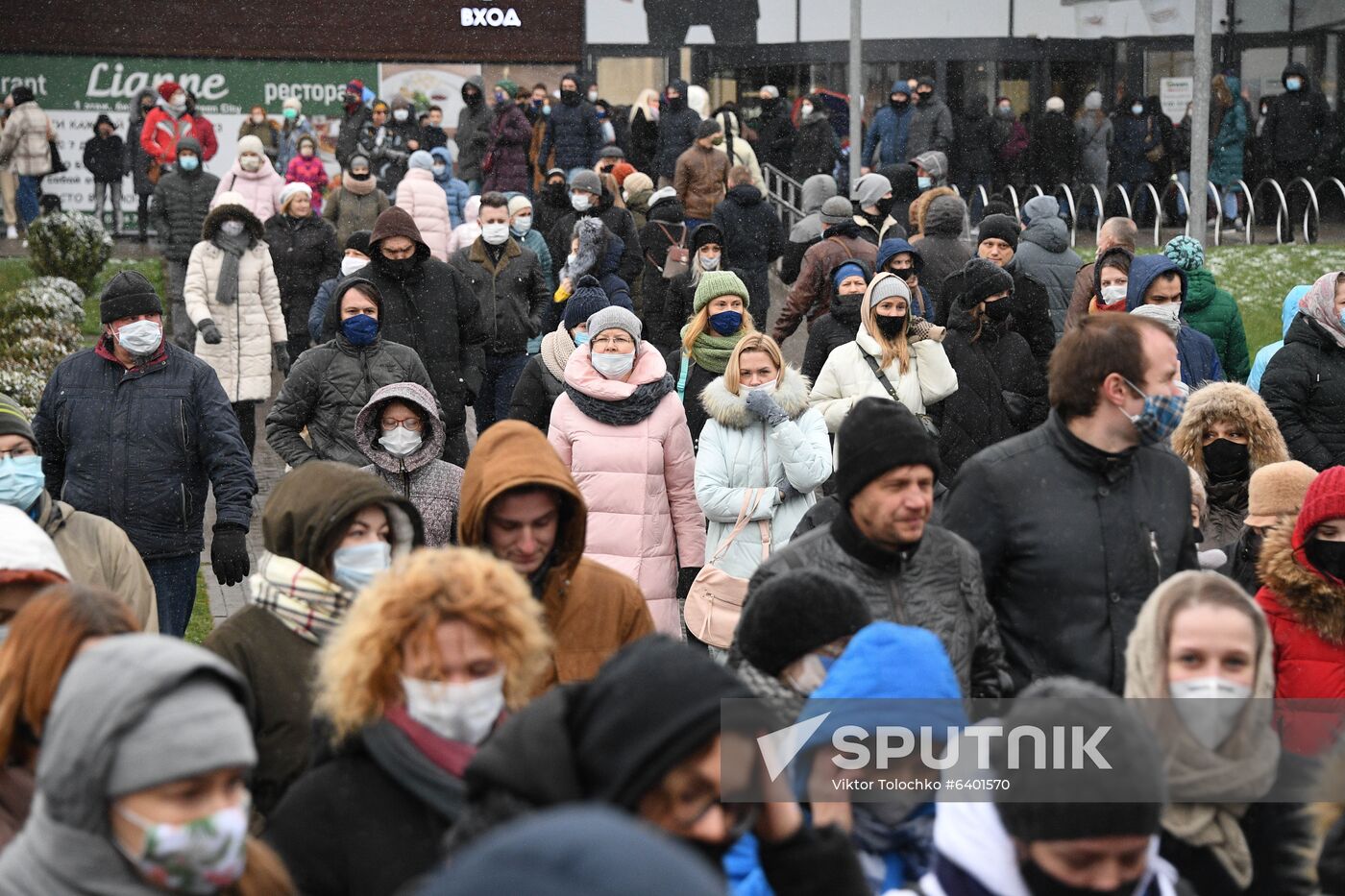 Belarus Presidential Election Protest