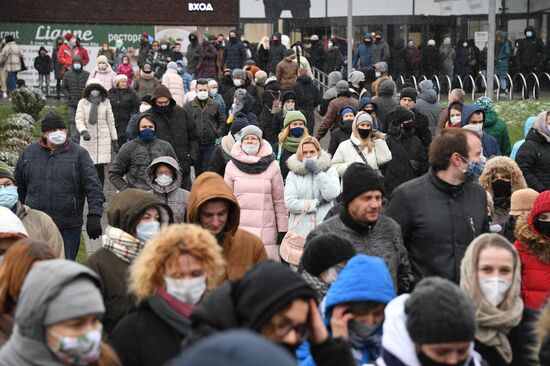 Belarus Presidential Election Protest