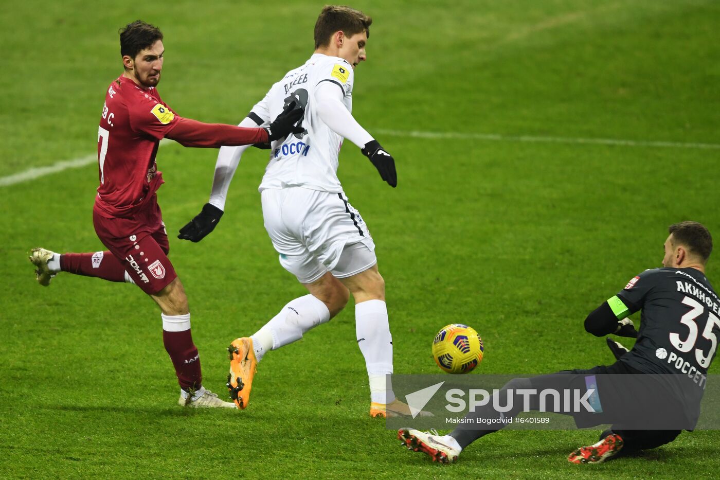 Russia Soccer Premier-League Rubin - CSKA