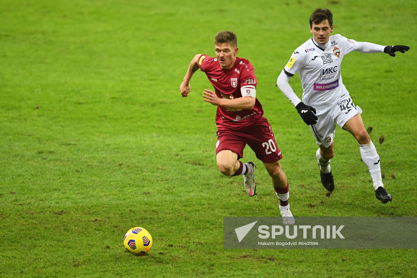Russia Soccer Premier-League Rubin - CSKA