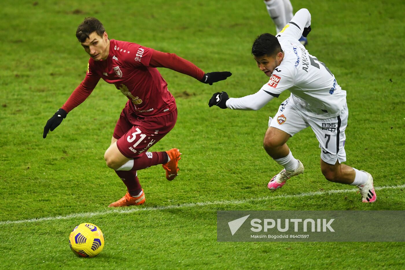 Russia Soccer Premier-League Rubin - CSKA
