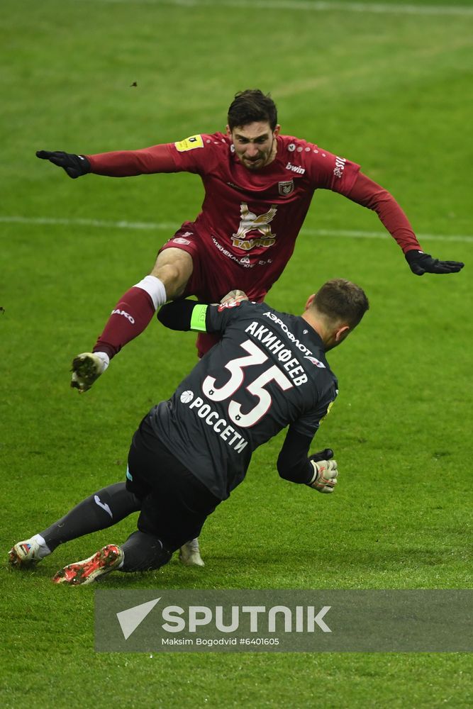 Russia Soccer Premier-League Rubin - CSKA
