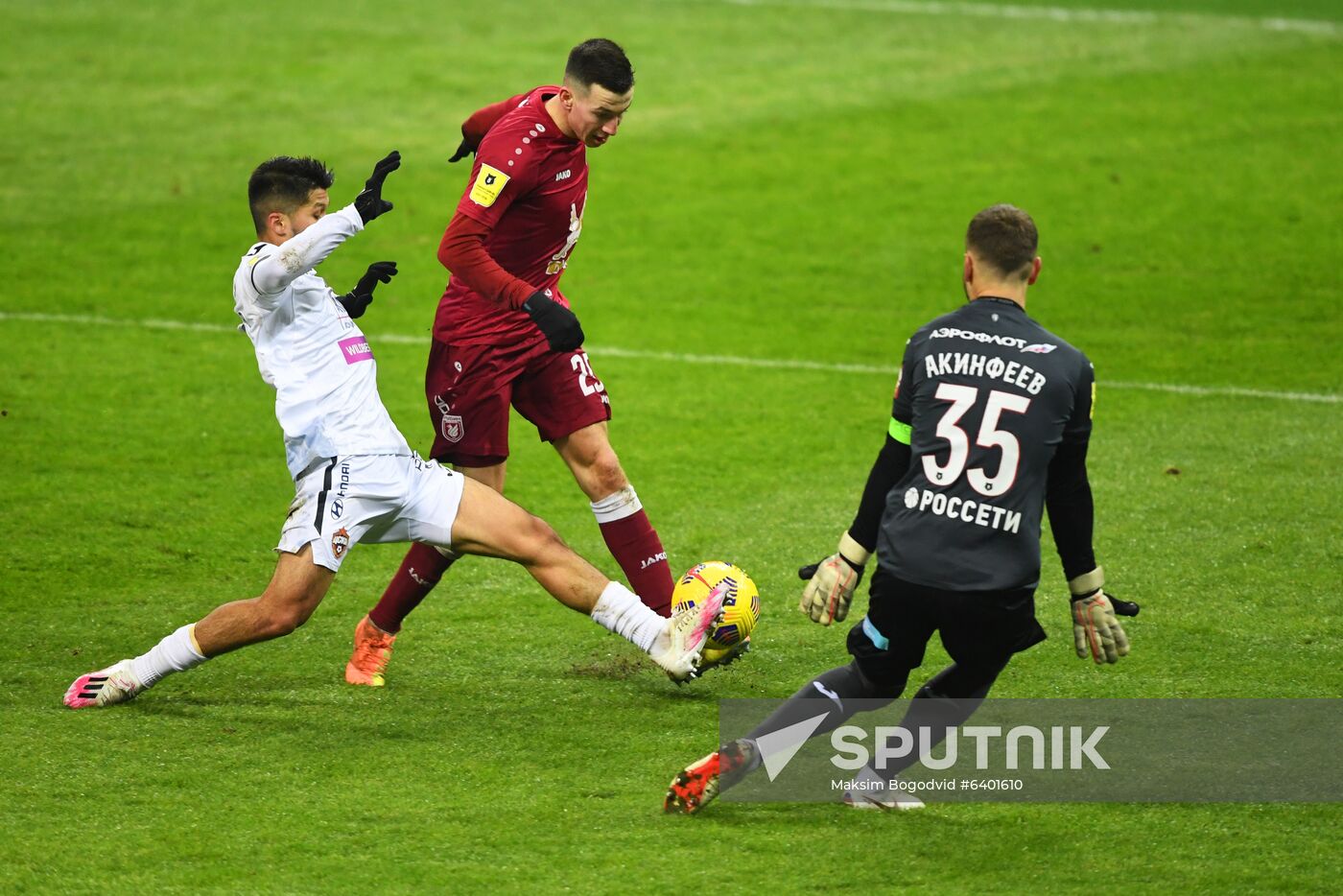 Russia Soccer Premier-League Rubin - CSKA