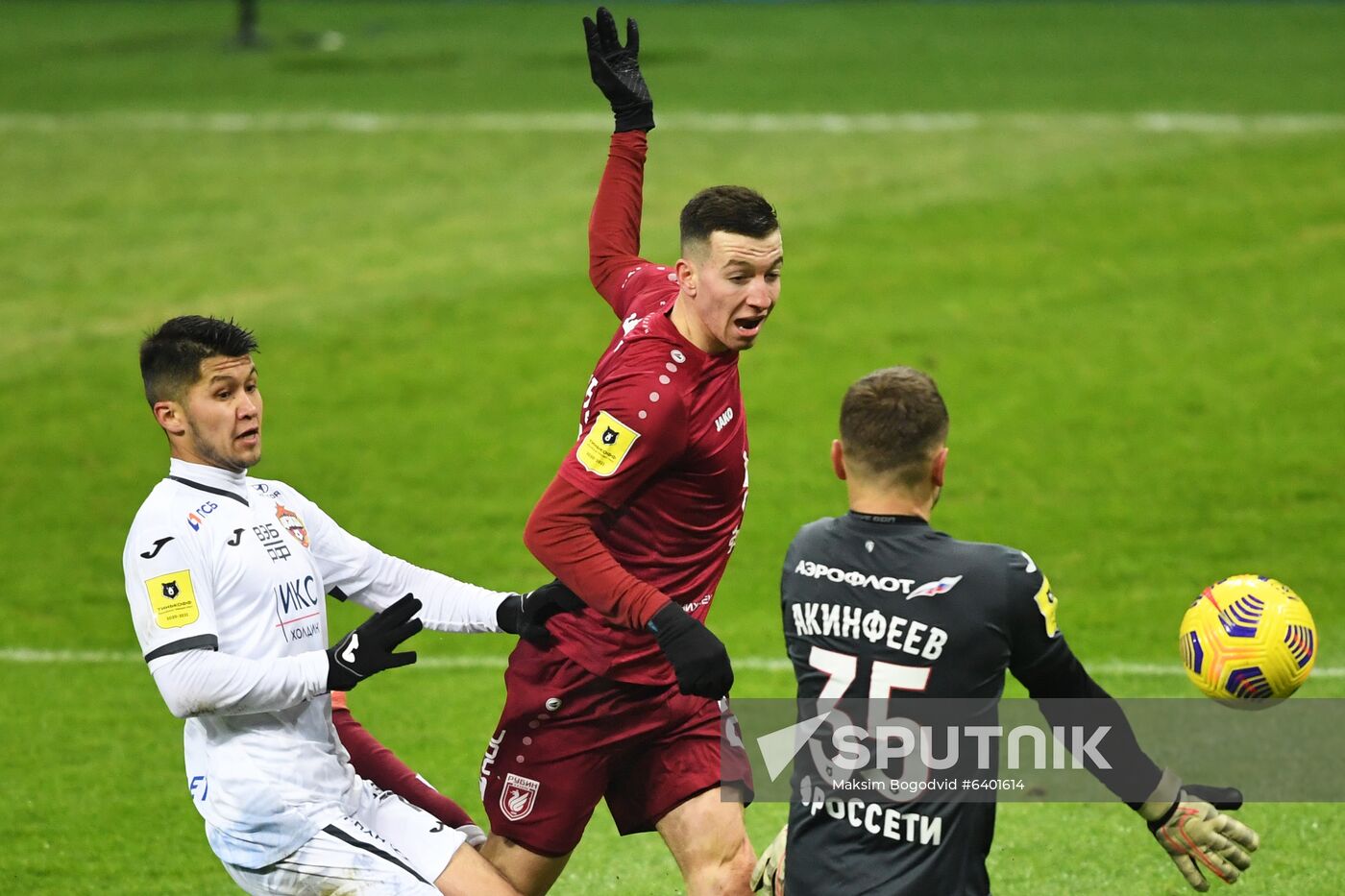 Russia Soccer Premier-League Rubin - CSKA