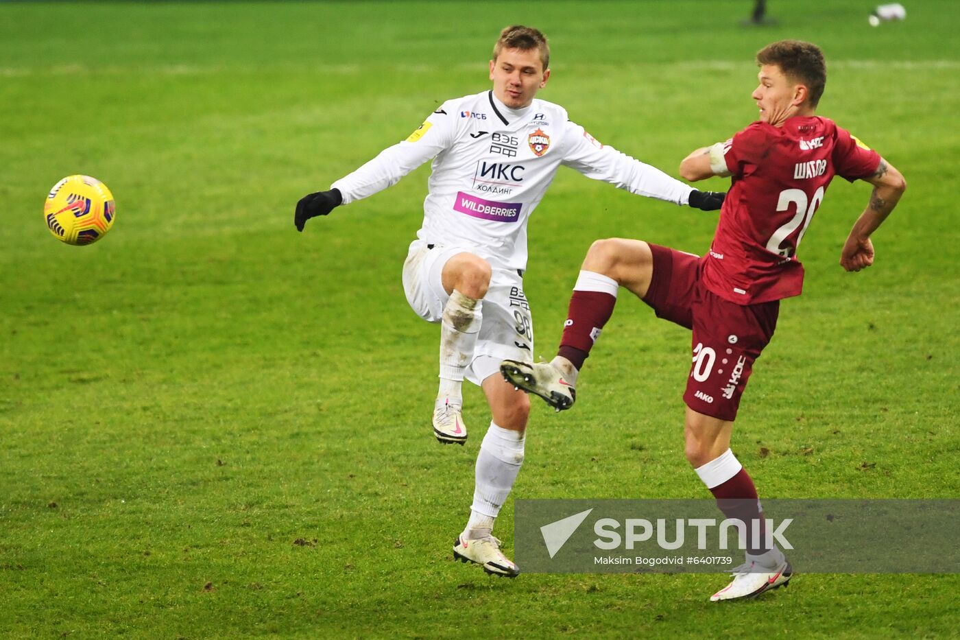 Russia Soccer Premier-League Rubin - CSKA