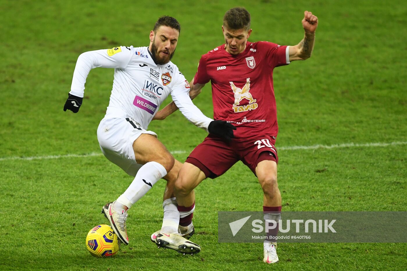 Russia Soccer Premier-League Rubin - CSKA