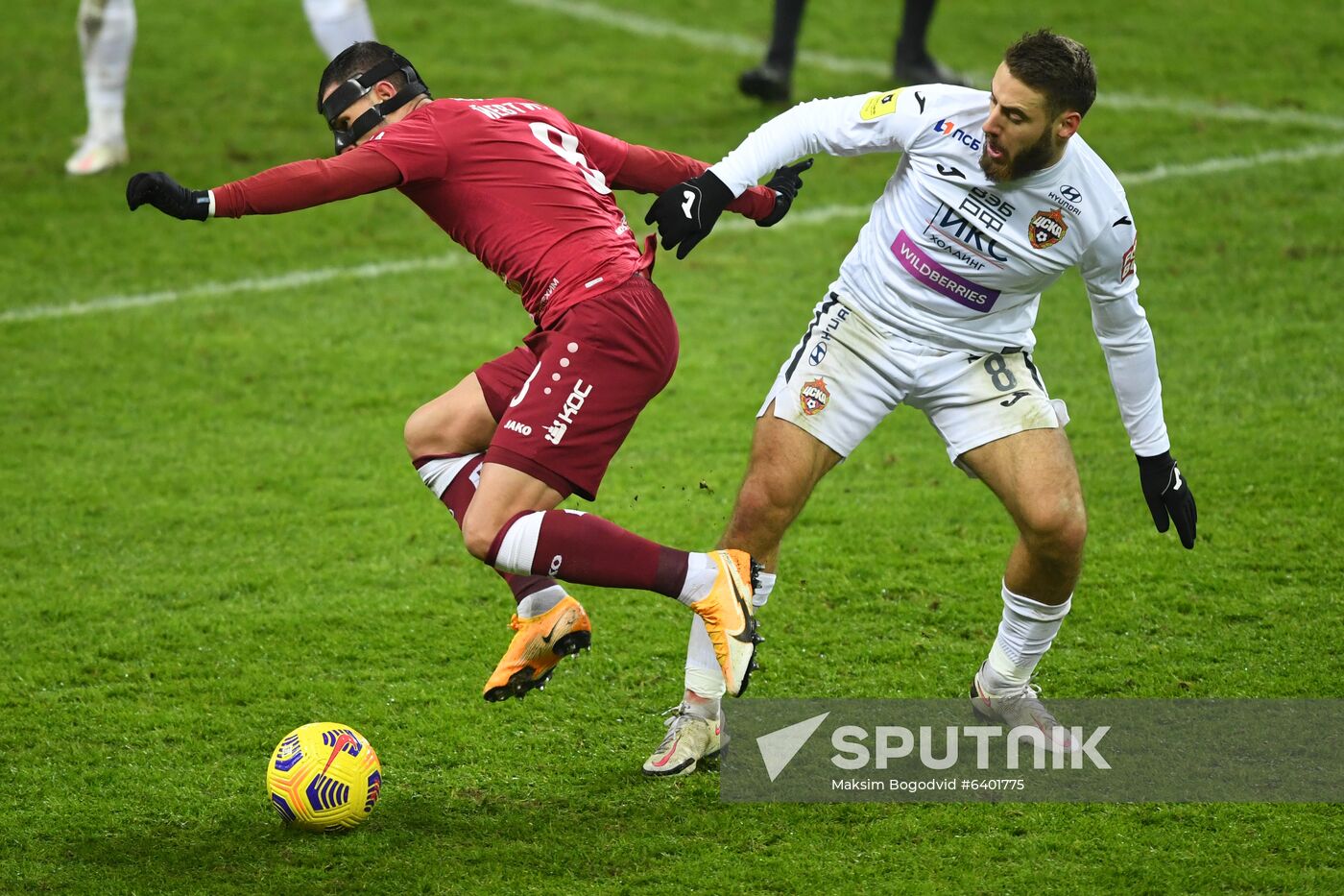 Russia Soccer Premier-League Rubin - CSKA