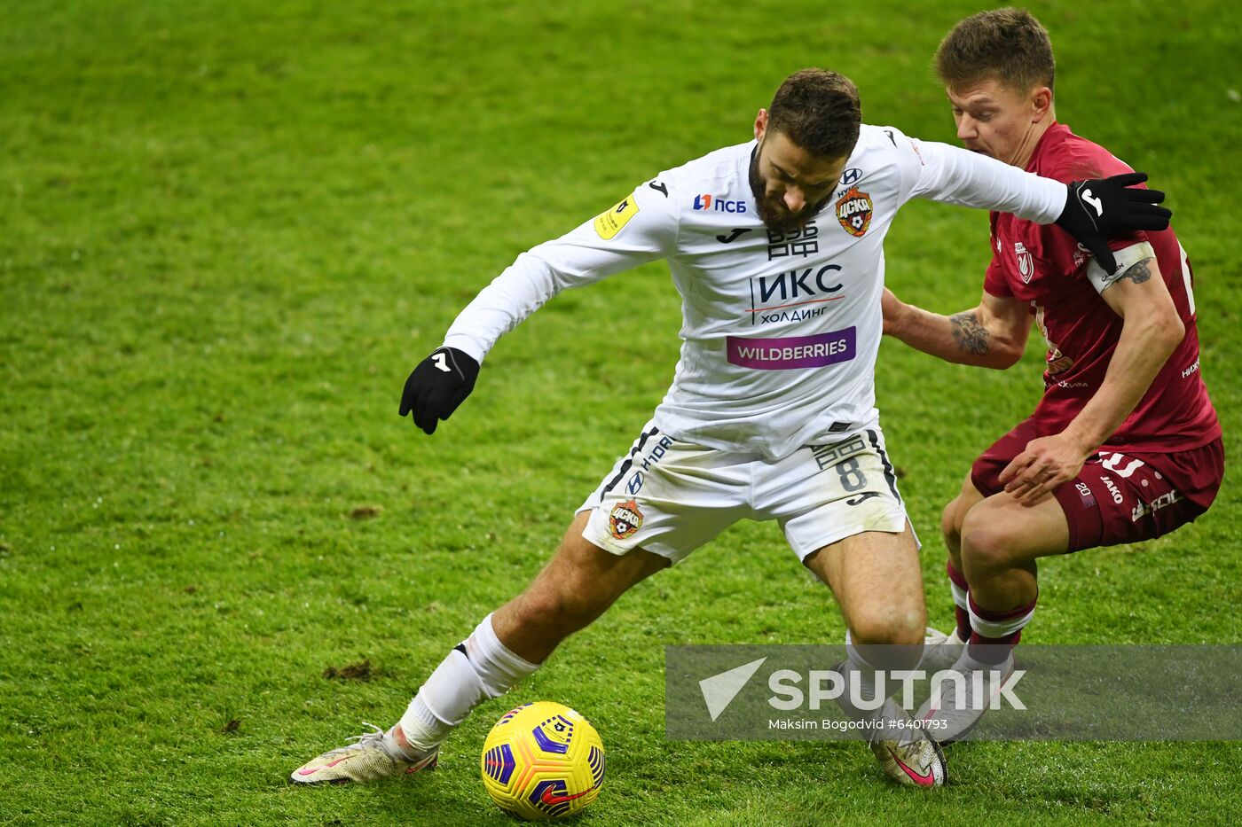 Russia Soccer Premier-League Rubin - CSKA
