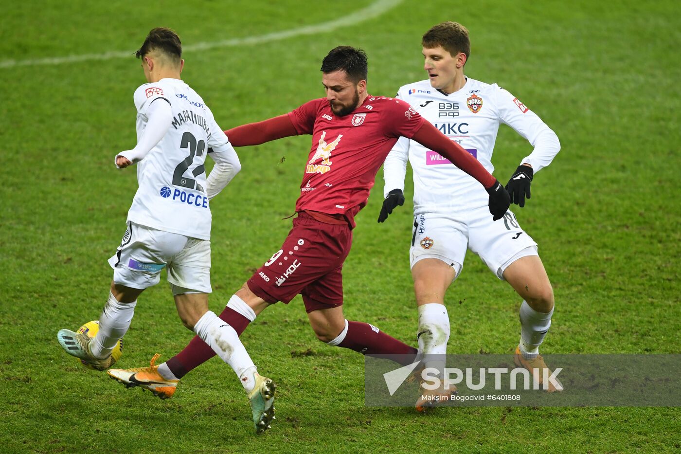 Russia Soccer Premier-League Rubin - CSKA