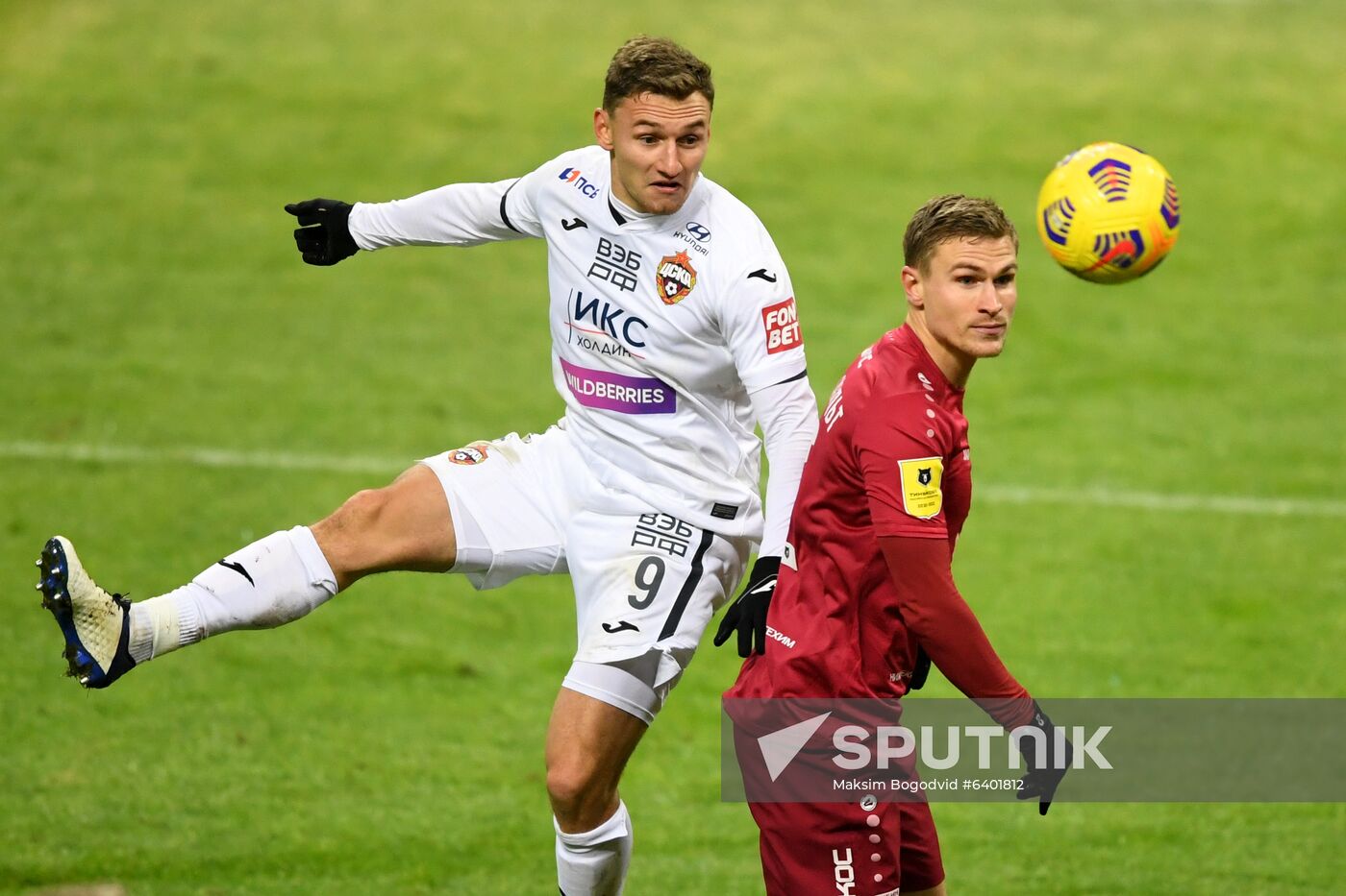 Russia Soccer Premier-League Rubin - CSKA