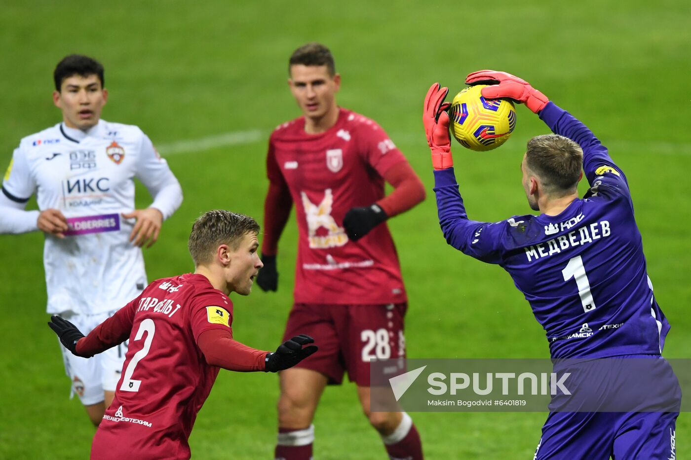 Russia Soccer Premier-League Rubin - CSKA