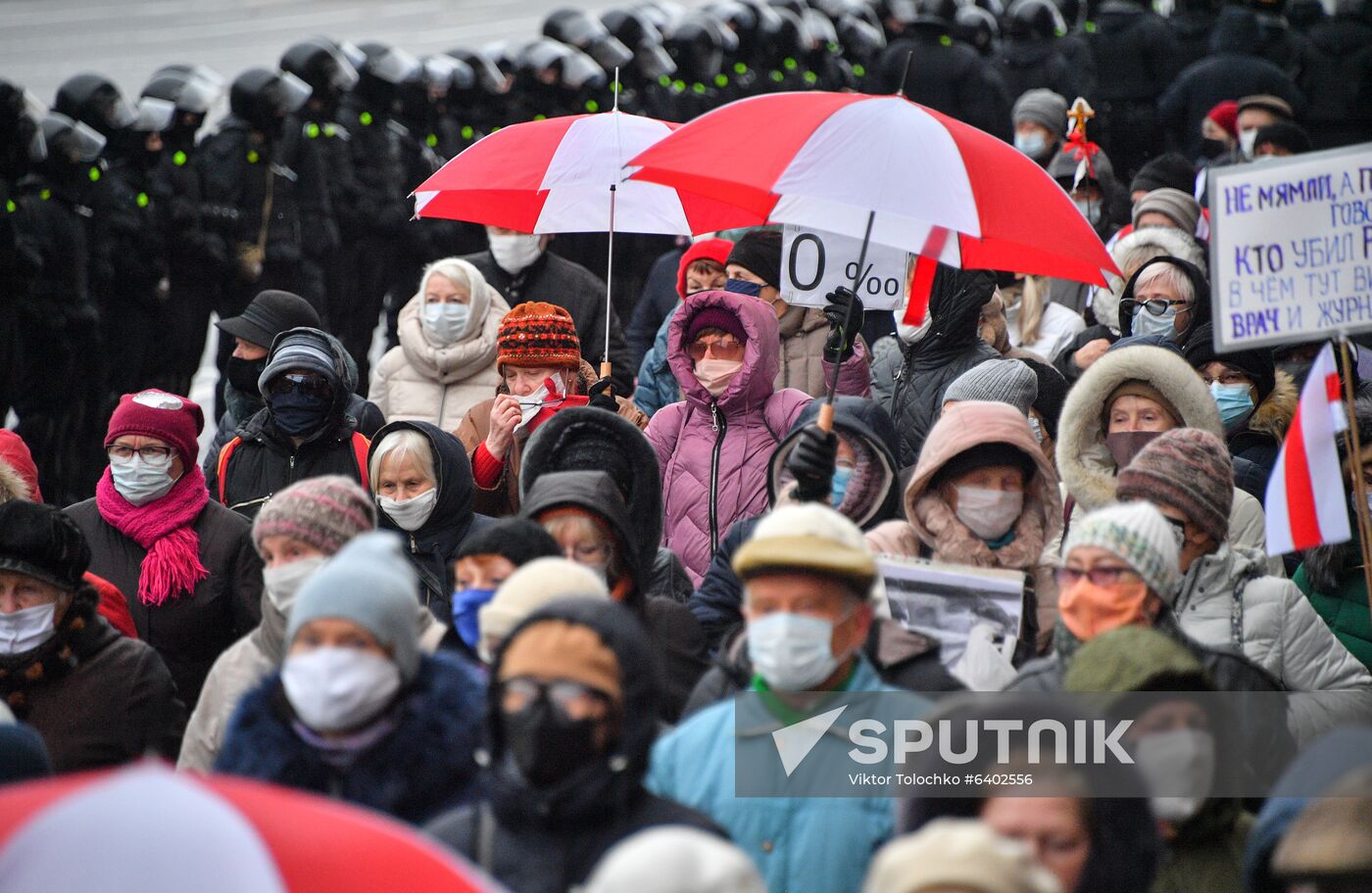 Belarus Presidential Election Protest