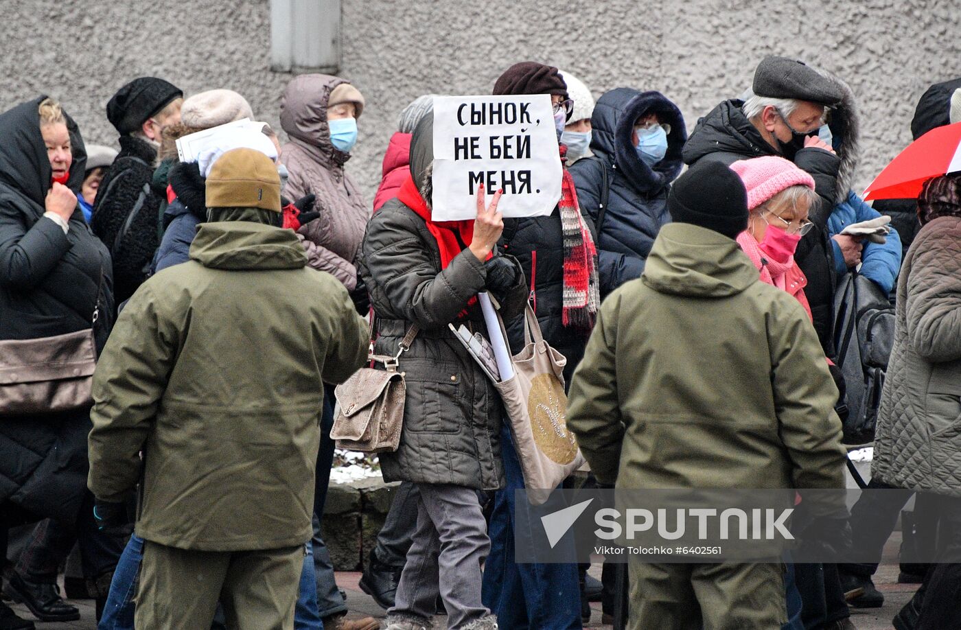 Belarus Presidential Election Protest