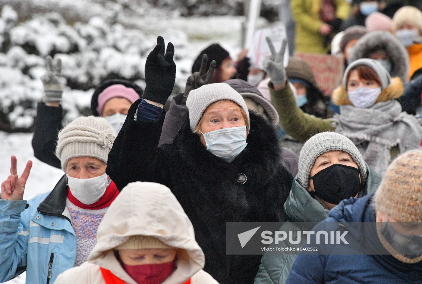 Belarus Presidential Election Protest