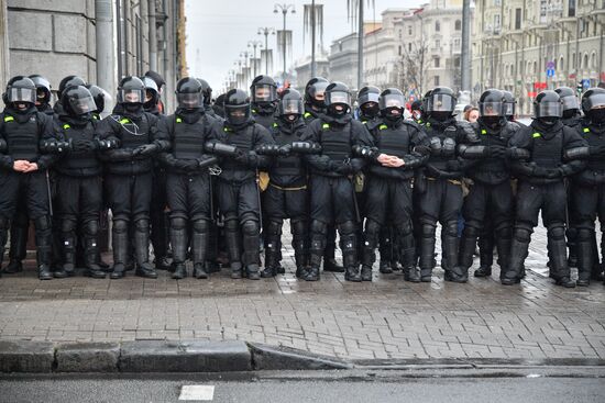 Belarus Presidential Election Protest