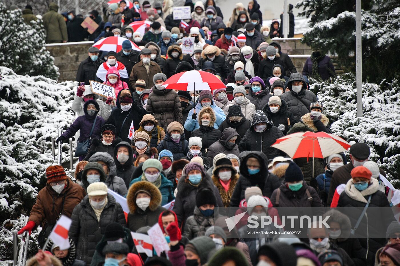 Belarus Presidential Election Protest