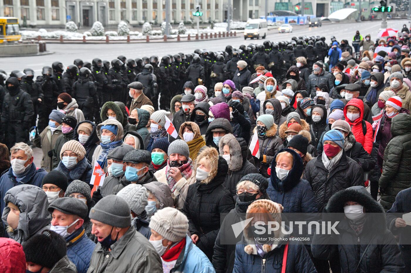 Belarus Presidential Election Protest