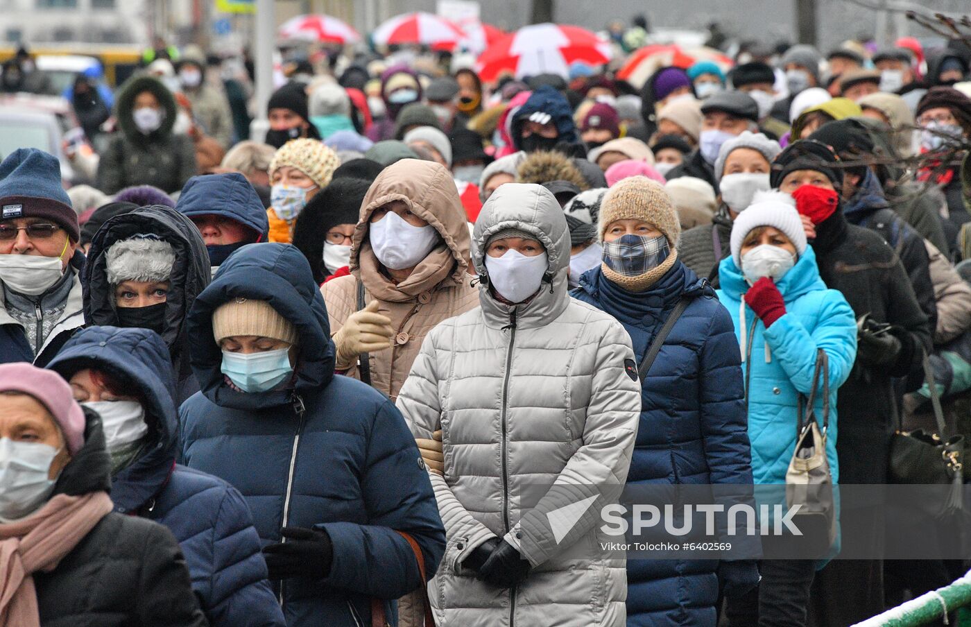Belarus Presidential Election Protest