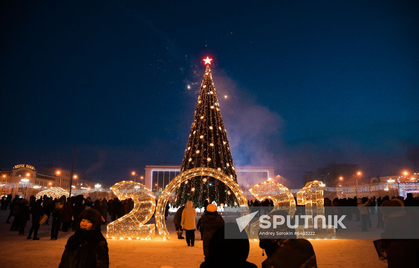 Russia New Year Preparations