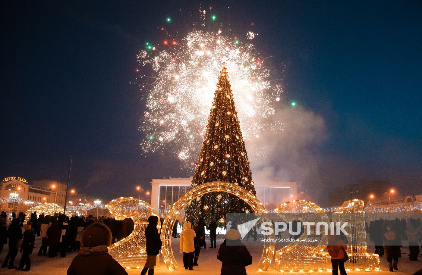 Russia New Year Preparations