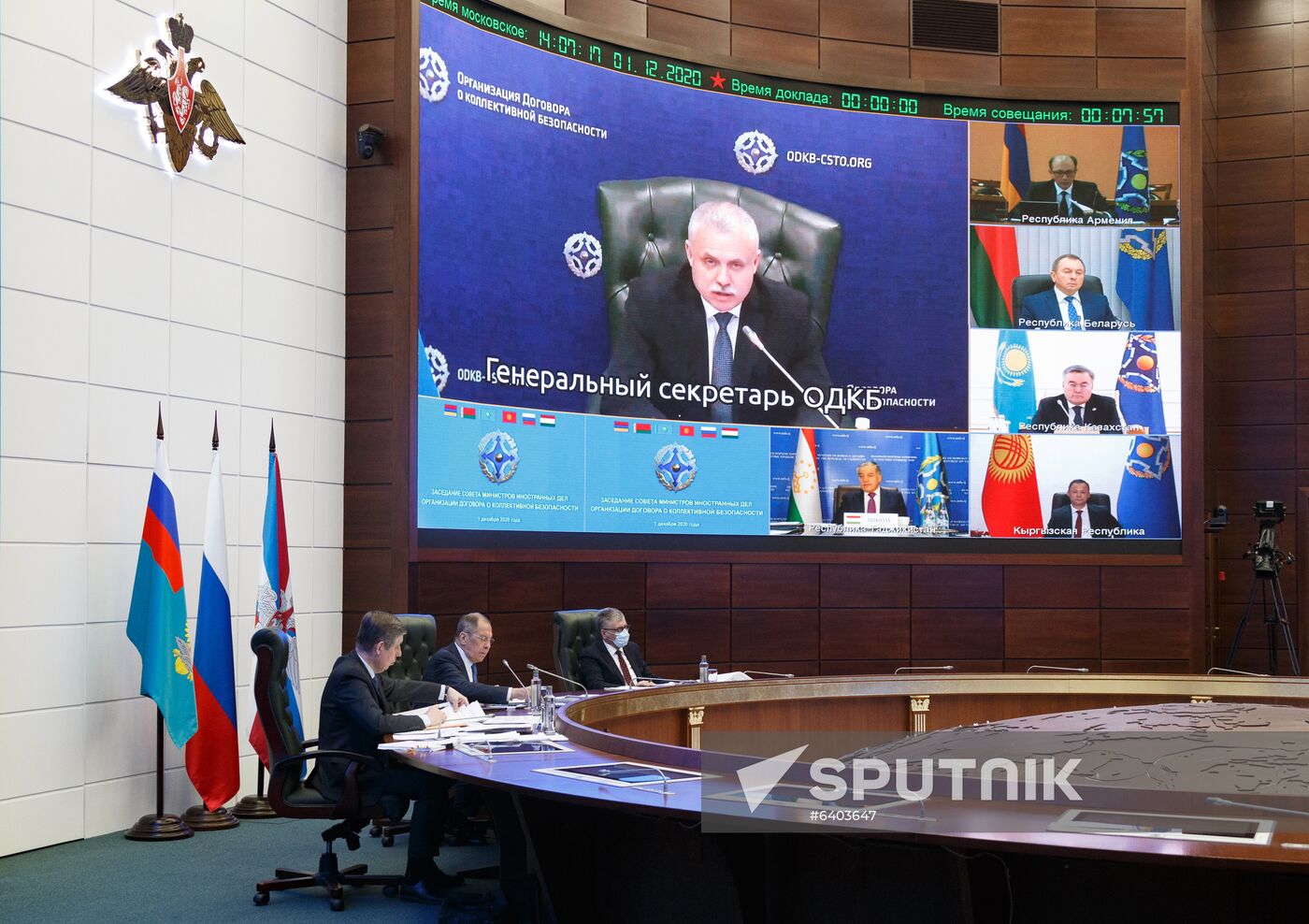 Russia CSTO Foreign Ministers Council