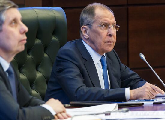 Russia CSTO Foreign Ministers Council