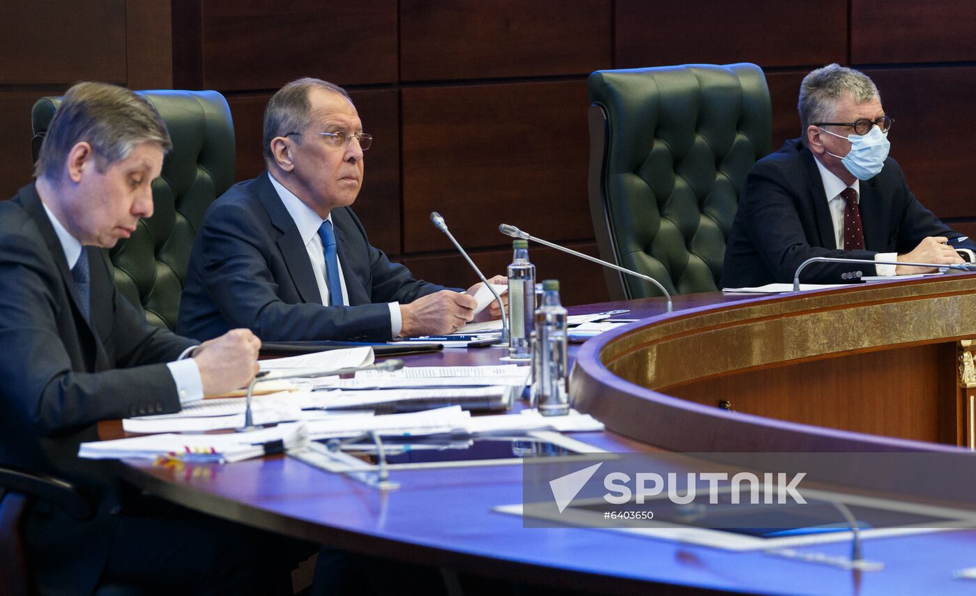 Russia CSTO Foreign Ministers Council