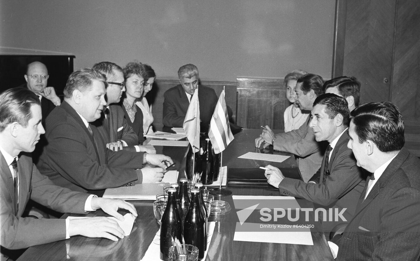 Cuban government delegation visits USSR